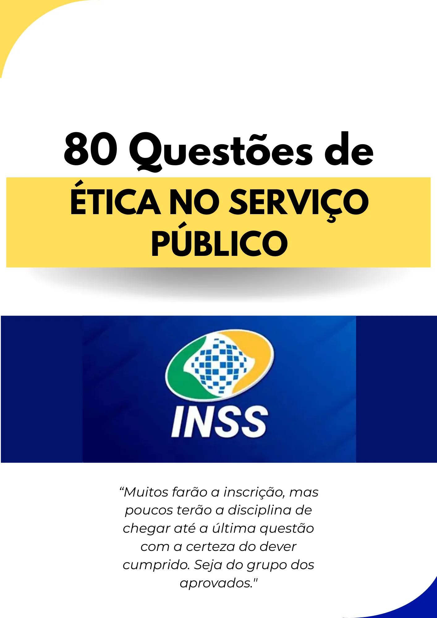 Capa Ética no Serviço Público