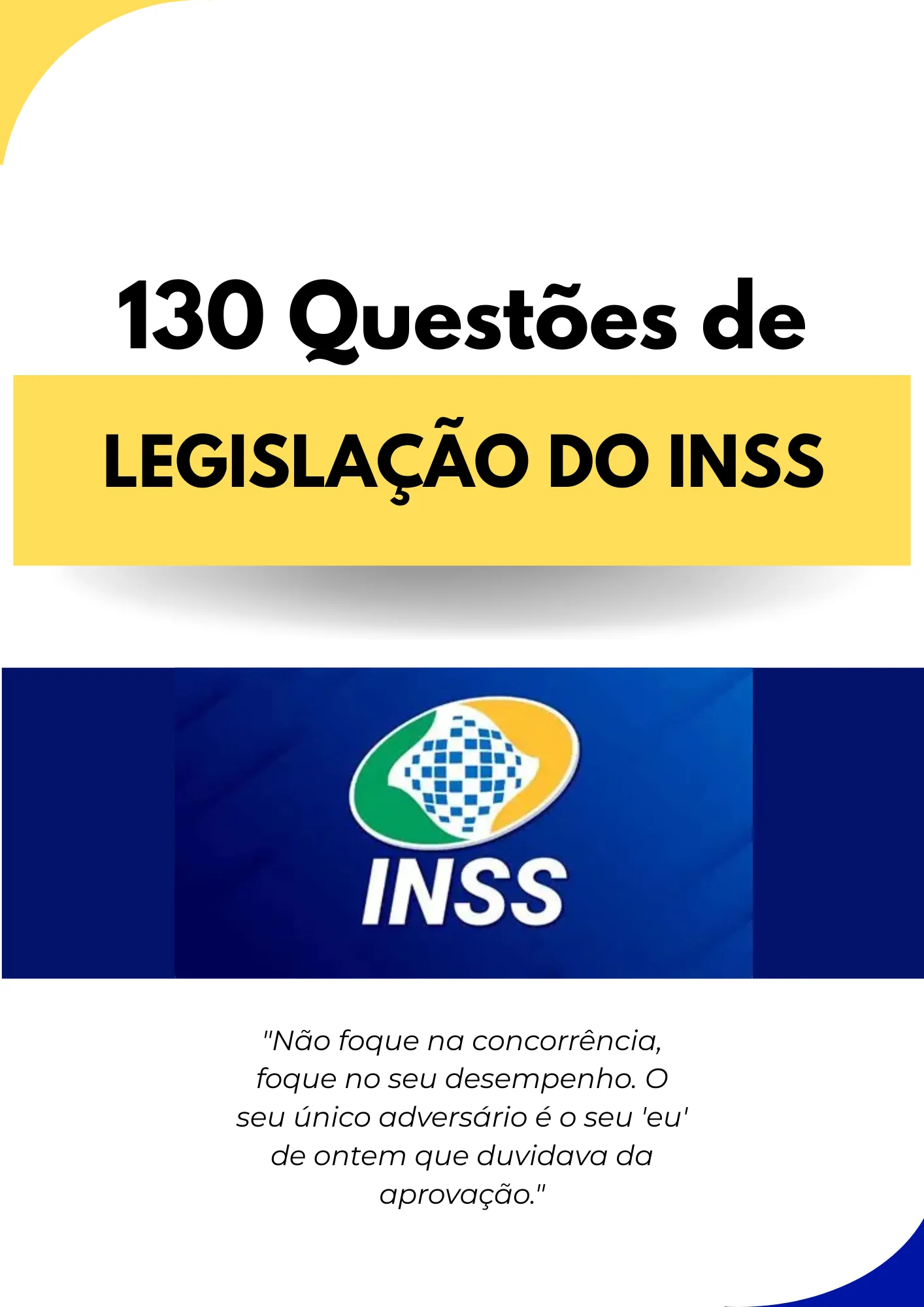 Capa Legislação do INSS